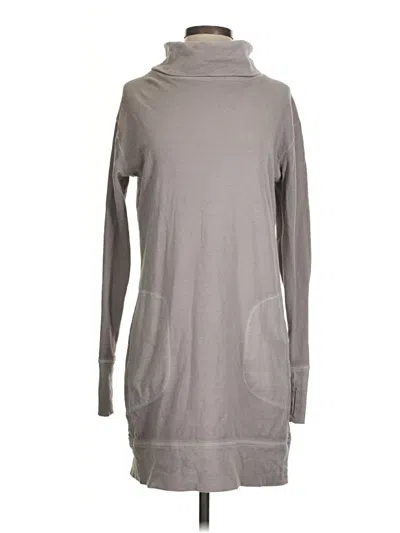 Pre-owned Athleta Casual Dress In Gray