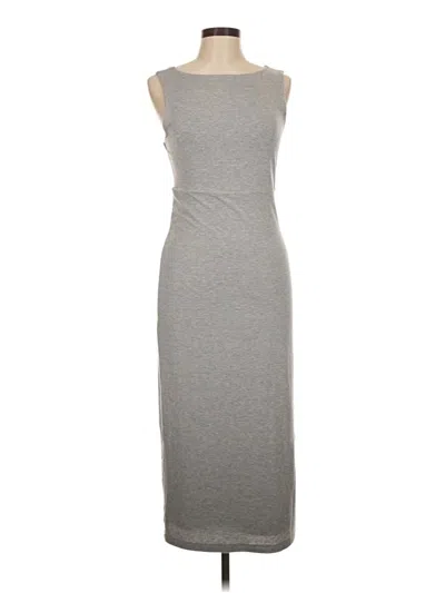 Pre-owned Athleta Casual Dress In Gray