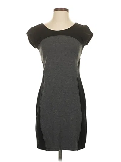Pre-owned Athleta Casual Dress In Gray
