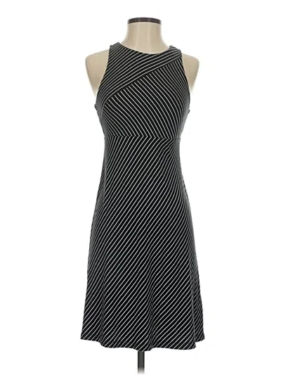 Pre-owned Athleta Casual Dress In Gray