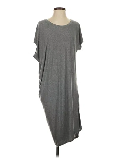 Pre-owned Athleta Casual Dress In Gray