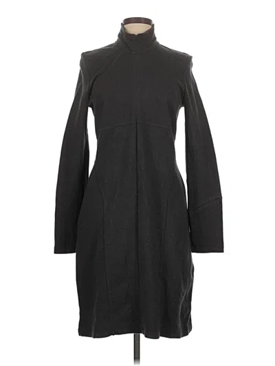 Pre-owned Athleta Casual Dress In Gray