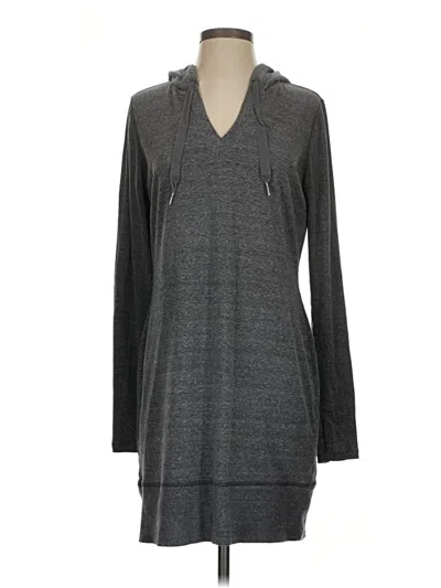 Pre-owned Athleta Casual Dress In Gray