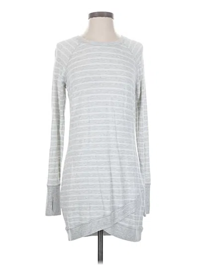 Pre-owned Athleta Casual Dress In Gray