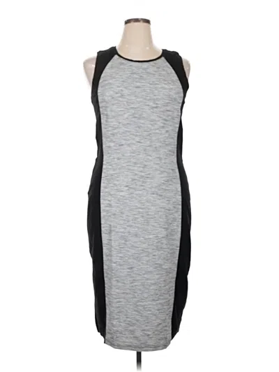 Pre-owned Athleta Casual Dress In Gray