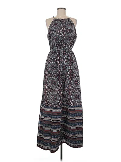 Pre-owned Athleta Casual Dress In Gray