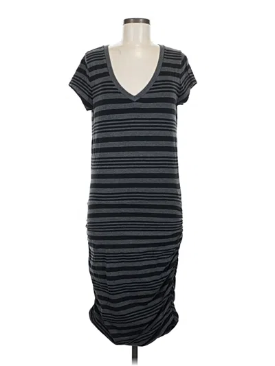 Pre-owned Athleta Casual Dress In Gray