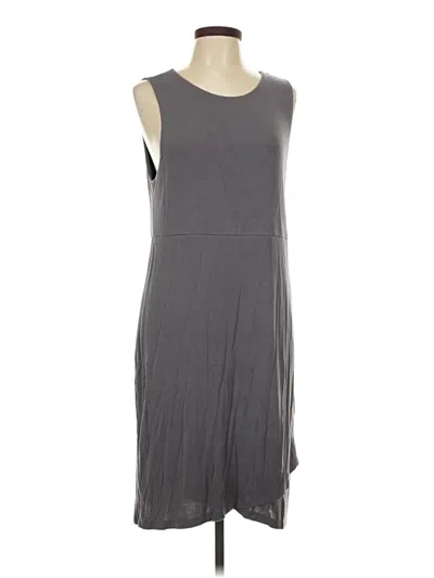 Pre-owned Athleta Casual Dress In Gray