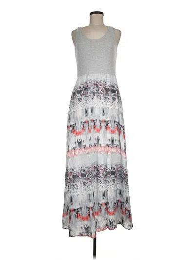 Pre-owned Athleta Casual Dress In Gray