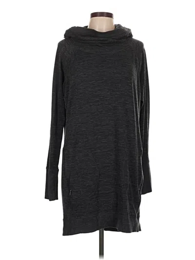 Pre-owned Athleta Casual Dress In Gray