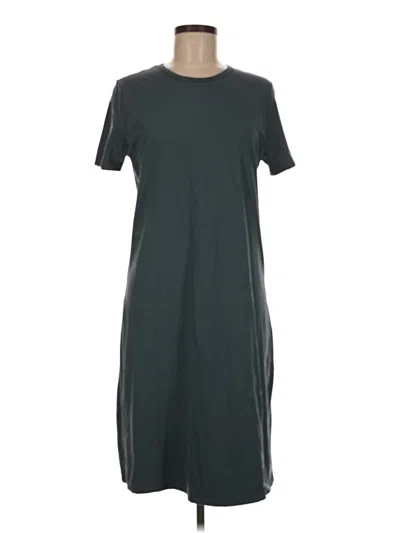 Pre-owned Athleta Casual Dress In Gray