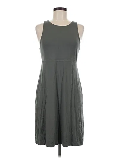 Pre-owned Athleta Casual Dress In Gray
