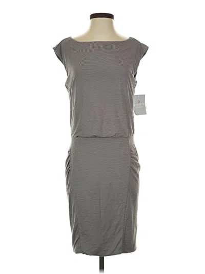 Pre-owned Athleta Casual Dress In Gray