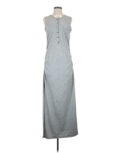 Pre-owned Athleta Casual Dress In Gray