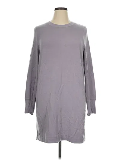 Pre-owned Athleta Casual Dress In Gray