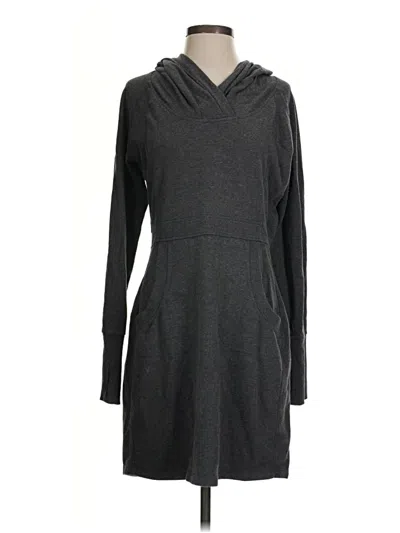 Pre-owned Athleta Casual Dress In Gray