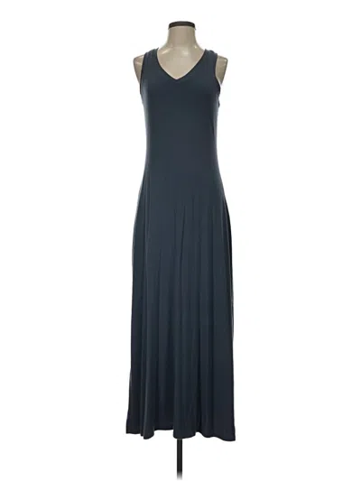 Pre-owned Athleta Casual Dress In Gray