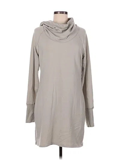 Pre-owned Athleta Casual Dress In Gray