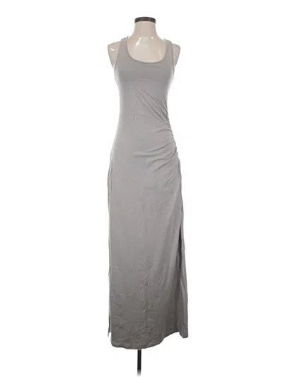 Pre-owned Athleta Casual Dress In Gray