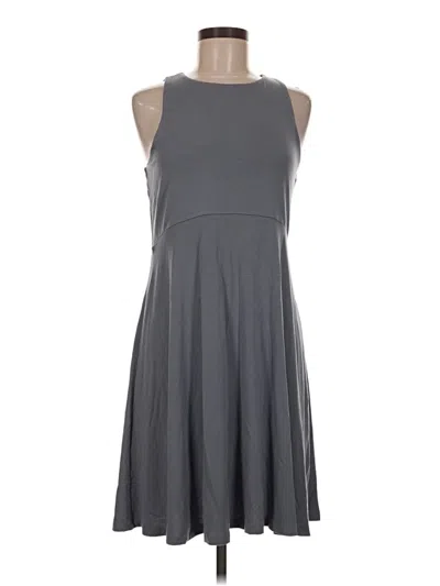 Pre-owned Athleta Casual Dress In Gray