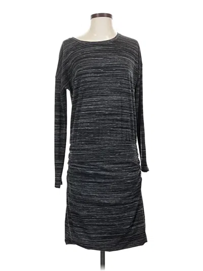 Pre-owned Athleta Casual Dress In Gray
