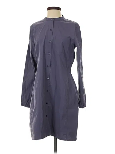 Pre-owned Athleta Casual Dress In Gray