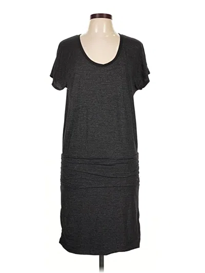 Pre-owned Athleta Casual Dress In Gray