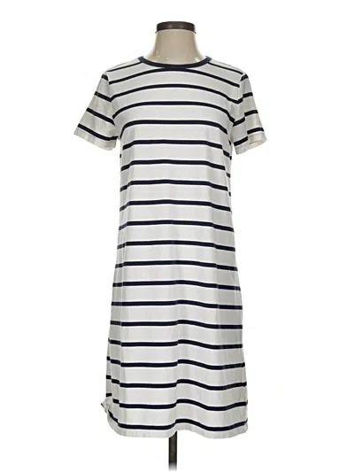 Pre-owned Athleta Casual Dress In Gray
