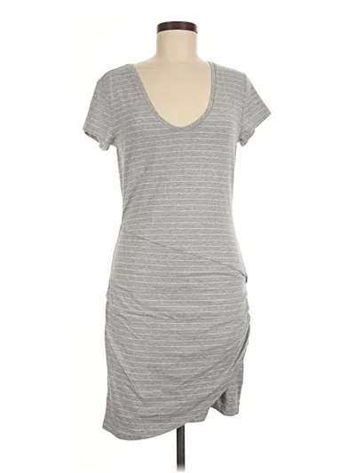 Pre-owned Athleta Casual Dress In Gray