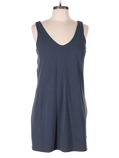 Pre-owned Athleta Casual Dress In Gray