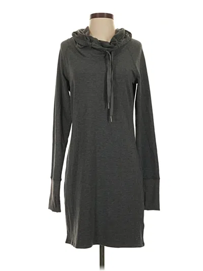 Pre-owned Athleta Casual Dress In Gray