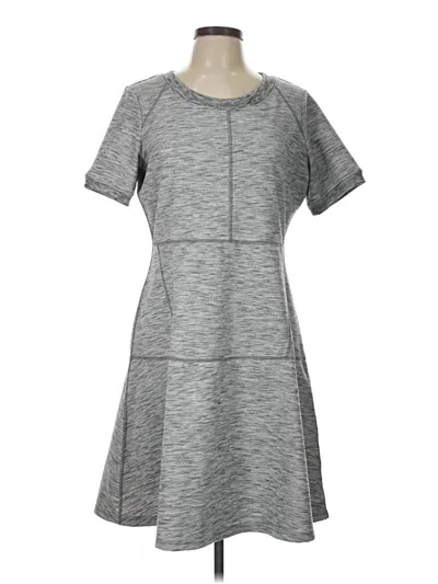 Pre-owned Athleta Casual Dress In Gray