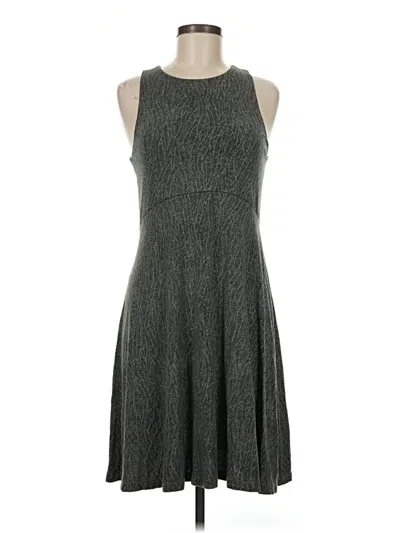 Pre-owned Athleta Casual Dress In Gray