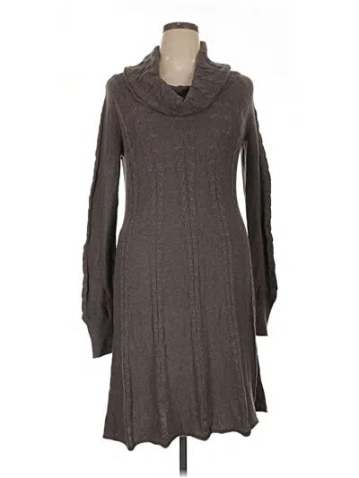 Pre-owned Athleta Casual Dress In Gray