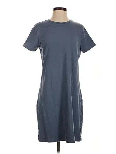 Pre-owned Athleta Casual Dress In Gray