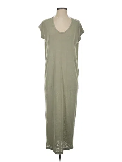 Pre-owned Athleta Casual Dress In Gray