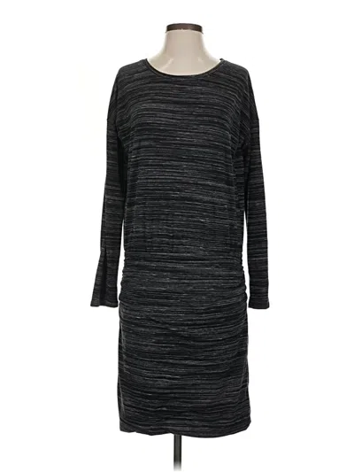 Pre-owned Athleta Casual Dress In Gray
