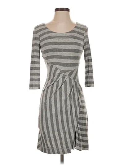 Pre-owned Athleta Casual Dress In Gray