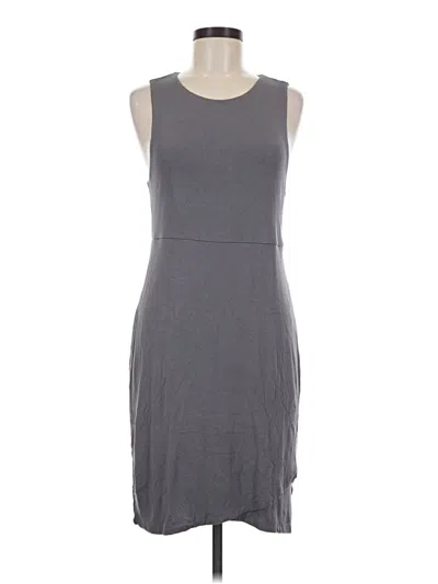 Pre-owned Athleta Casual Dress In Gray