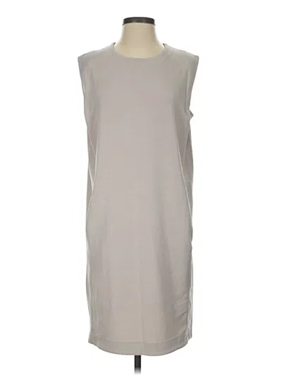Pre-owned Athleta Casual Dress In Gray