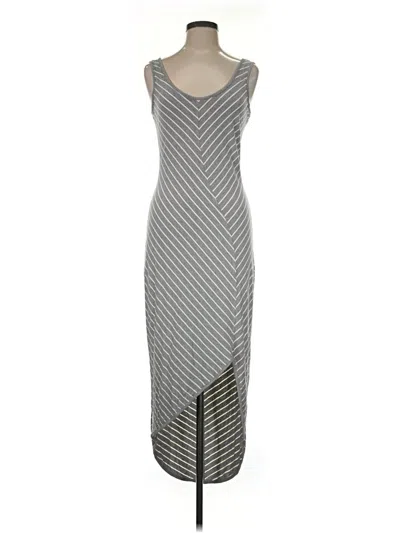 Pre-owned Athleta Casual Dress In Gray