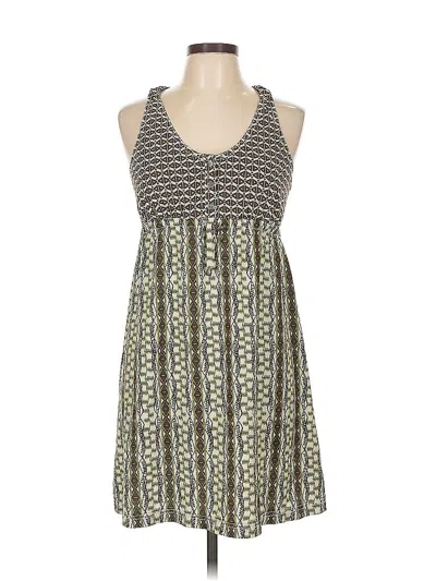 Pre-owned Athleta Casual Dress In Green