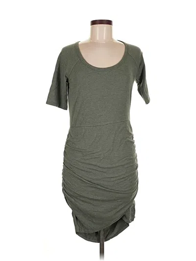 Pre-owned Athleta Casual Dress In Green