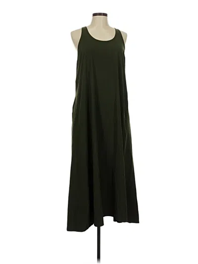 Pre-owned Athleta Casual Dress In Green