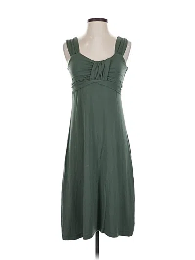 Pre-owned Athleta Casual Dress In Green