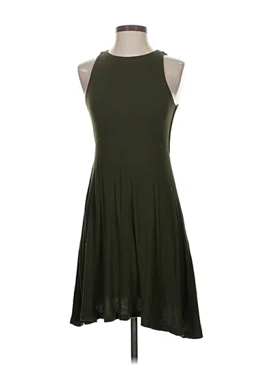 Pre-owned Athleta Casual Dress In Green