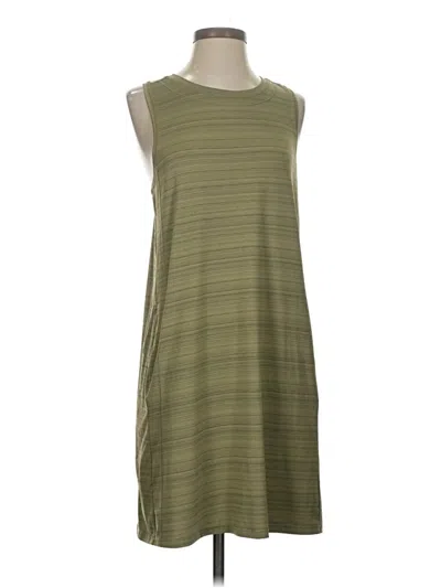 Pre-owned Athleta Casual Dress In Green