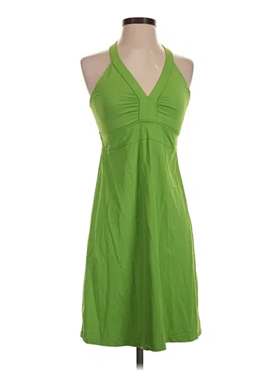 Pre-owned Athleta Casual Dress In Green