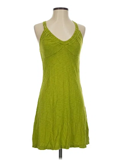 Pre-owned Athleta Casual Dress In Green