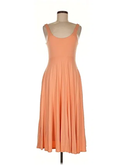 Pre-owned Athleta Casual Dress In Orange